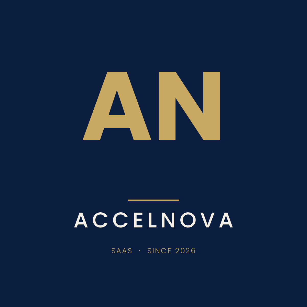 AccelNova ロゴ